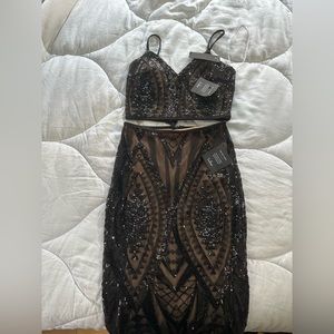 Lulus size small 2 piece dress